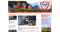 Desktop Screenshot of dinitrolcenter.se